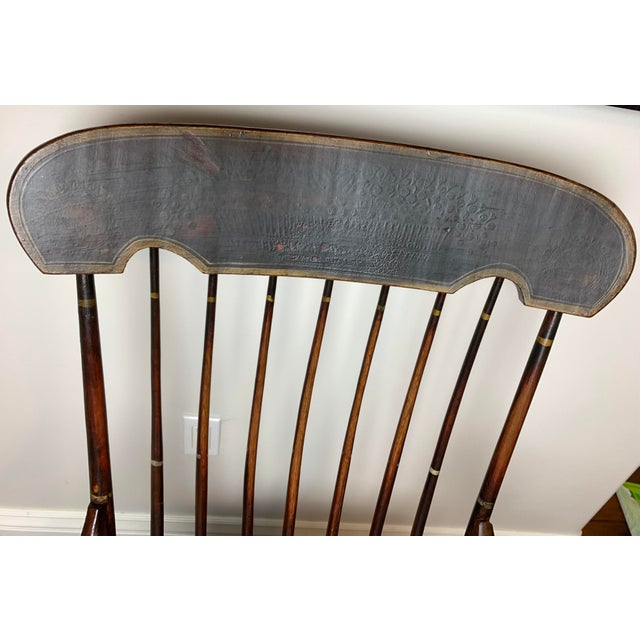 Mid 19th Century Rocking Chair For Sale In Los Angeles - Image 6 of 8