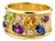 Italian Gemstone Ring, Size 7 For Sale