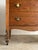 Antique Oak Serpentine Chest With Original Casters and Brass Hardware For Sale In Greensboro - Image 6 of 17