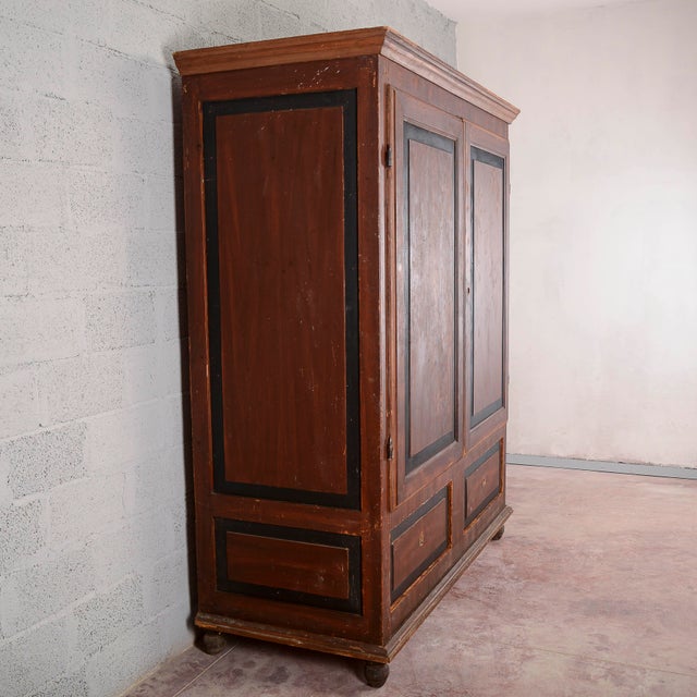 19th Century Sideboard with Black Trim, Italy For Sale - Image 17 of 18