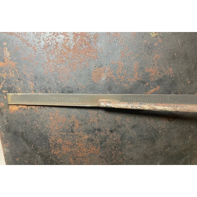 Rare Antique 1890 Crandall Typewriter the Ideal Copy Holder Document Music Stand For Sale - Image 9 of 12