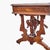 Antique 19th C American Victorian Walnut Parlor Table New Leather Top For Sale - Image 13 of 14