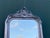 1960s French Louis XVI Silver Wood Floor Mirror For Sale - Image 10 of 11