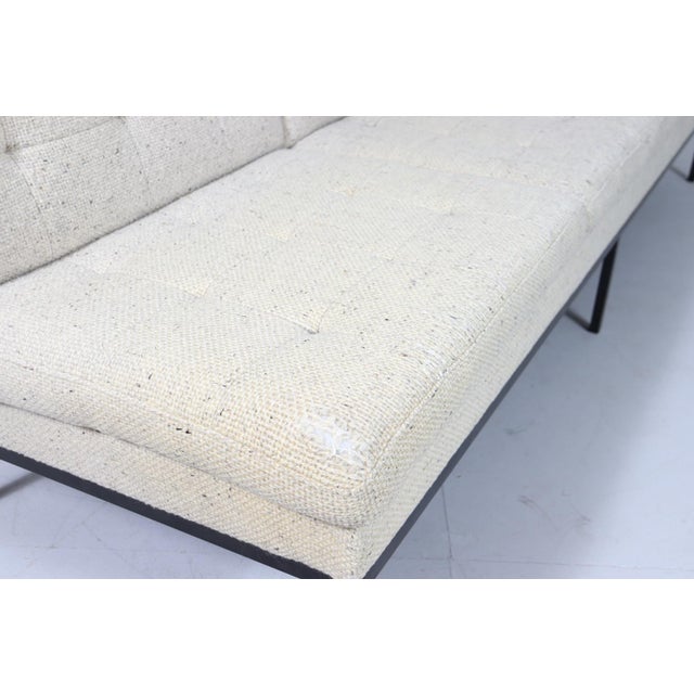 Three-Seater Sofa by Florence Knoll Bassett for Knoll International, 1950s For Sale - Image 16 of 18