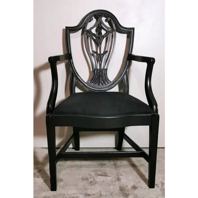 Mid 19th Century Antique English King Chair, 1860 For Sale - Image 5 of 13