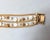 Vintage 1960s Signed Napier 5-Strand Mother-of-Pearl Beaded Bracelet For Sale - Image 9 of 10