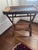 English Late 20th Century British Colonial Tortoise Bamboo Wicker Butler’s Tray Table (Ralph Lauren Style) For Sale - Image 3 of 11