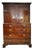 19th Century Mahogany Cabinet With Dresser Base For Sale