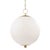 Mark D. Sikes 1 Light Sphere No. 1 Pendant, Large, Aged Brass For Sale