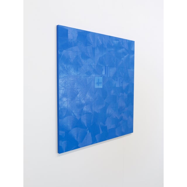 Paint Contemporary Abstract Oil Paint on Cast Acrylic "Dissonance I" by Tom Henderson For Sale - Image 7 of 9