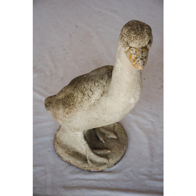 This Concrete Garden Duck would make a nice presentation placed in your garden or inside the home.