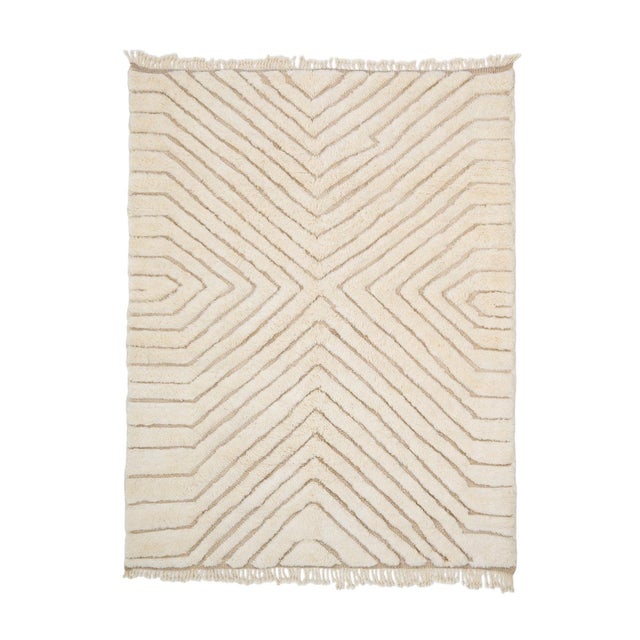 Hand-Knotted Wool Premium Rug by Azele Studio For Sale - Image 14 of 14
