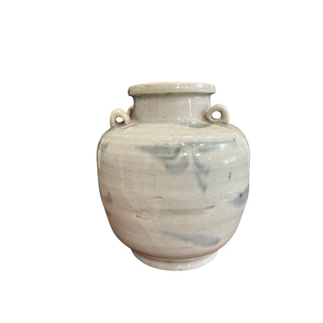 Chinese Ming Dynasty Blue and White Wine Ewer For Sale - Image 4 of 8