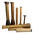 Early 20th Century Industrial Wood Textile Bobbin Collection of 8 For Sale - Image 4 of 9