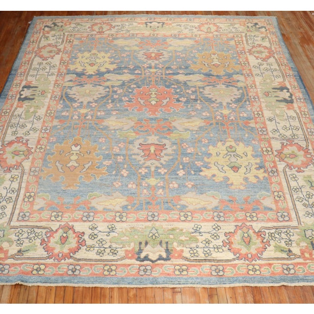 Arts & Crafts Arts and Crafts Vintage Inspired Rug - 10' x 13' For Sale - Image 3 of 10