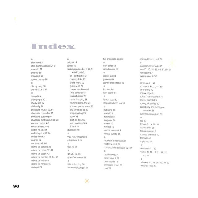 2000 - 2009 "Cocktails Your Ultimate Guide to Classic Cocktail Recipes" 2006 Whitaker, Julia, Whitelaw, Ian [Edited By] For Sale - Image 5 of 9