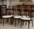 1960s Set of Six Rare Danish Rosewood Eva Dining Chairs by Niels Koefoed For Sale - Image 5 of 5