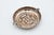Circular Silver Ashtray with Two Cigarette Holders, in Good conditions. Designed 1920 to 1949