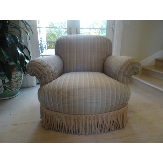 2010s Syrie Maugham Style Lounge Chair For Sale - Image 5 of 6