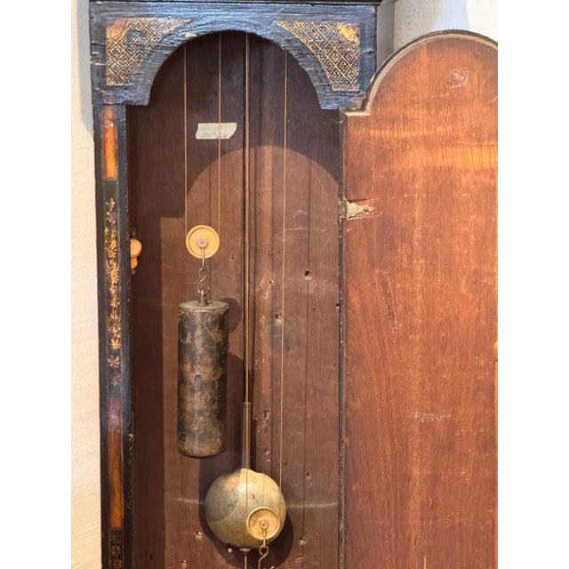 18th Century English Chinoiserie Clock For Sale - Image 15 of 16