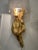 Wood Driftwood Sconce with Shade For Sale - Image 7 of 8