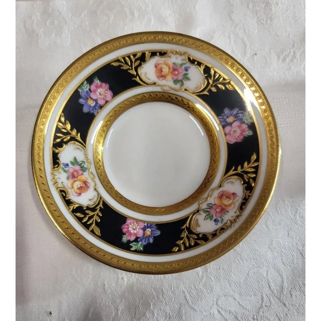 Gold-Plated Service from L' Ancienne Manufacture Royale de Limoges, France, 1980s, Set of 75 For Sale - Image 6 of 18