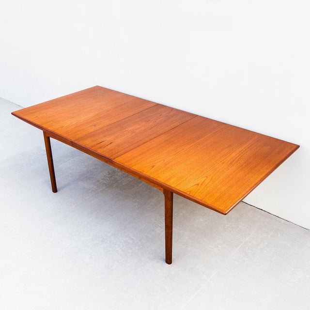 Restored Folke Ohlsson for Dux Swedish Mid Century Modern Teak Dining Table For Sale - Image 13 of 15