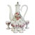Late 20th Century Chinese Famille Rose Porcelain Tea Set With Peach Motif - 11 pcs For Sale