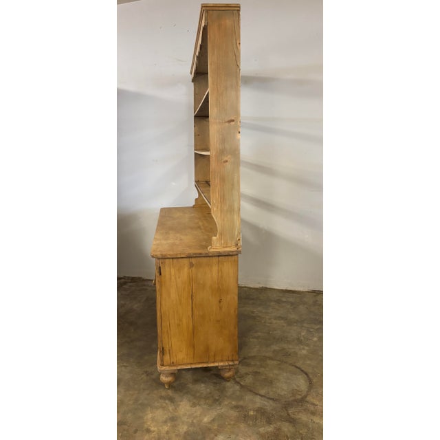 19th Century 19th Century English Pine Dresser For Sale - Image 5 of 8