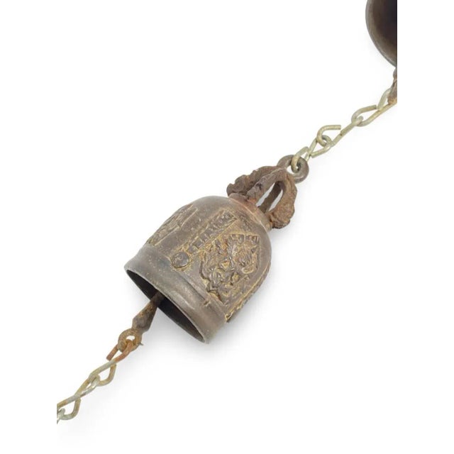 Mid 20th Century Vintage Buddhist Meditation Bell Wind Chime For Sale - Image 5 of 6