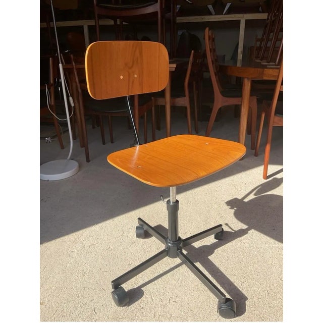 Danish Kevi Swivel Office Chair by Jørgen Rasmussen for Rabami For Sale - Image 13 of 13
