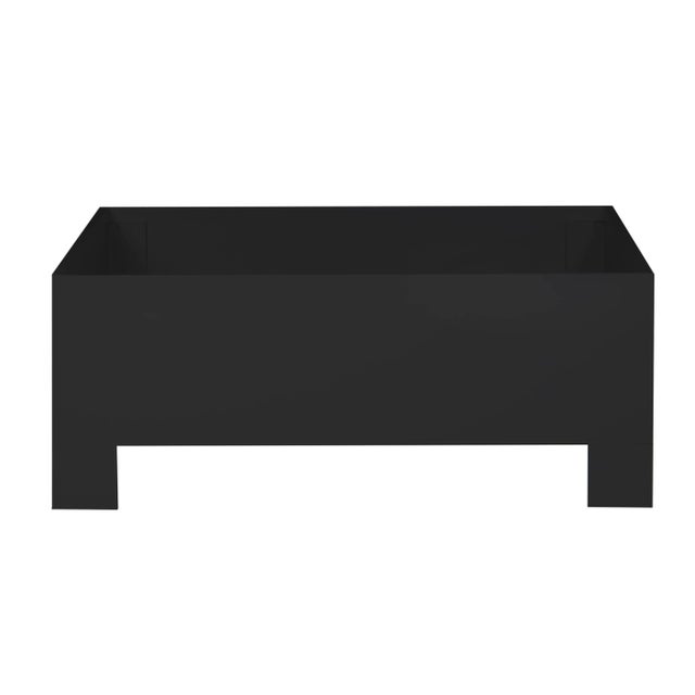 X & Diamond Bed Twin Extra Long - Black For Sale In West Palm - Image 6 of 7