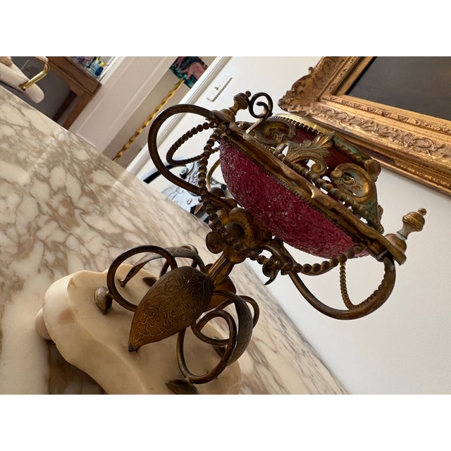 Mid 19th Century Grand Tour Souvenir Lidded Dish on Ormolu Pedestal For Sale - Image 4 of 11