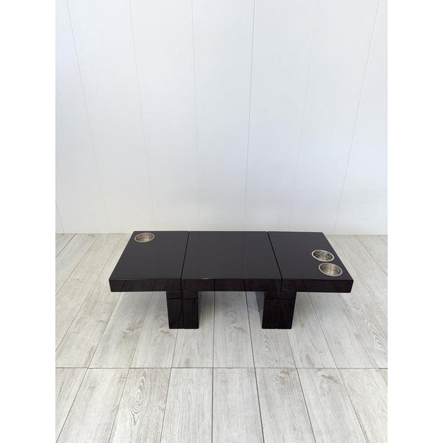 Modular Nac Coffee Tables by Cesare Augusto Nava, Italy, 1970s, Set of 3 For Sale - Image 12 of 16