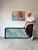 1980s 1980s Postmodern Green Lacquer Four-Door Sideboard / Credenza For Sale - Image 5 of 18