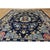 Chinese Knotted 1890s Room Size Square Wool Blue Antique - Peking Rug, Circa Date: 1890s. This exceptional late 19th-...