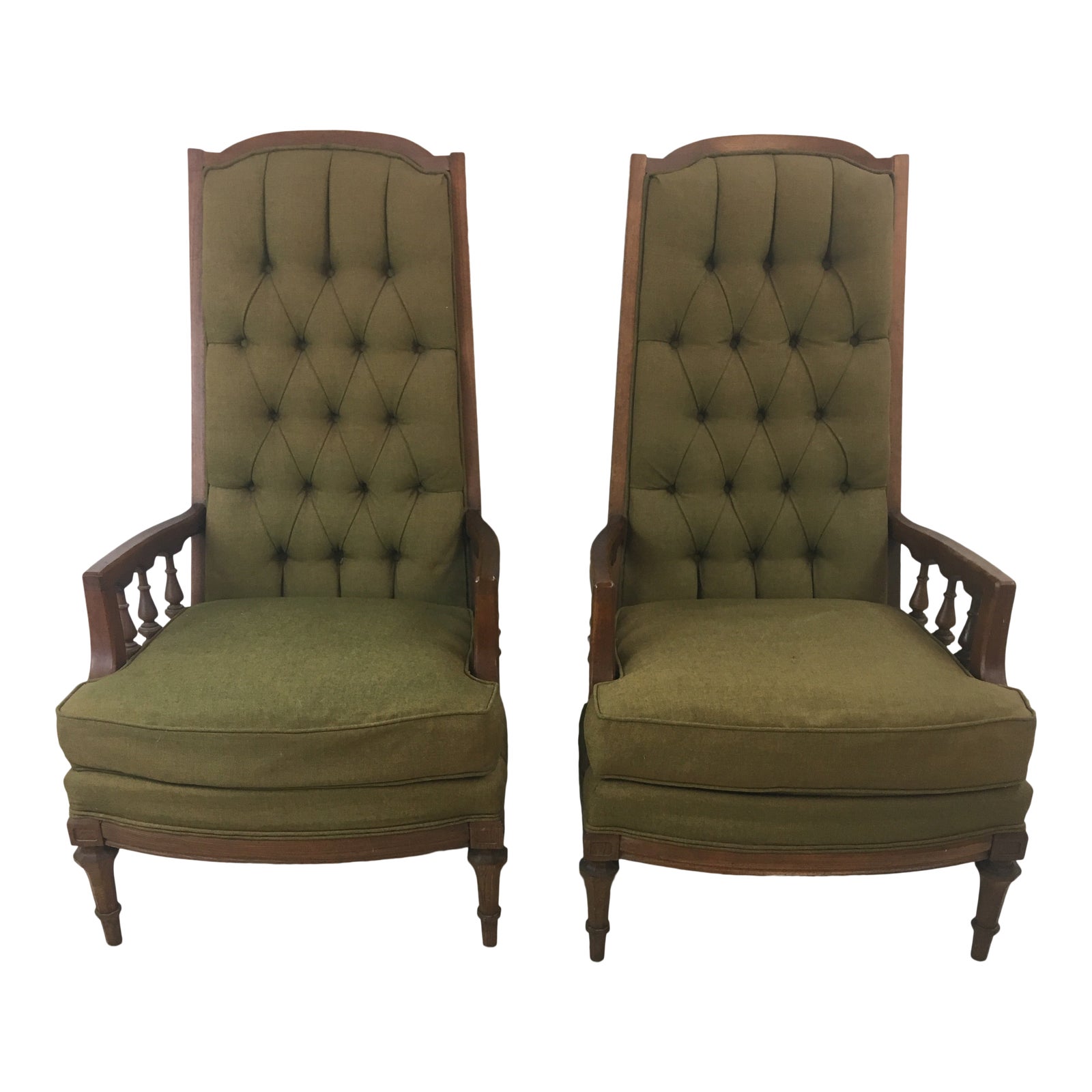 Vintage Broyhill Chairs a Pair Chairish