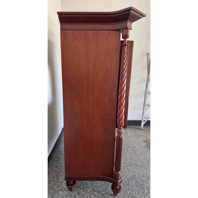 1990s 1990s Baker Furniture Milling Road Armoire For Sale - Image 5 of 12