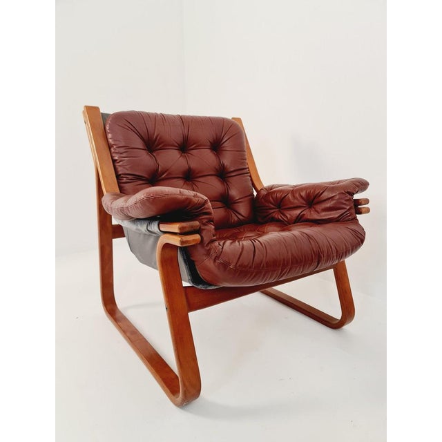 Scandinavian Easy Chairs by Carl-Henrik Spark for Ulferts Sweden, 1970s, Set of 2 For Sale - Image 5 of 11
