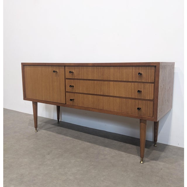Mid-century sideboard lovely vintage mdk sideboard, 1960s. tv stand, lowboard, chest of drawers. w 120 / d 40 / h 64 in...