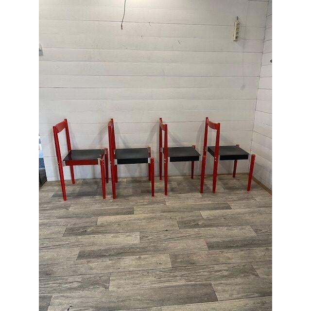 1960s Vintage Dining Chairs from Bukosa, Vranov Nad Toplou, 1965, Set of 4 For Sale - Image 5 of 10