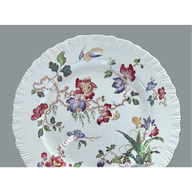 Wedgwood Wedgwood Etruria Swallow Plate For Sale - Image 4 of 6