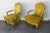 Modernage French Painted Gold Large Side Accent Chairs a Pair For Sale - Image 12 of 12