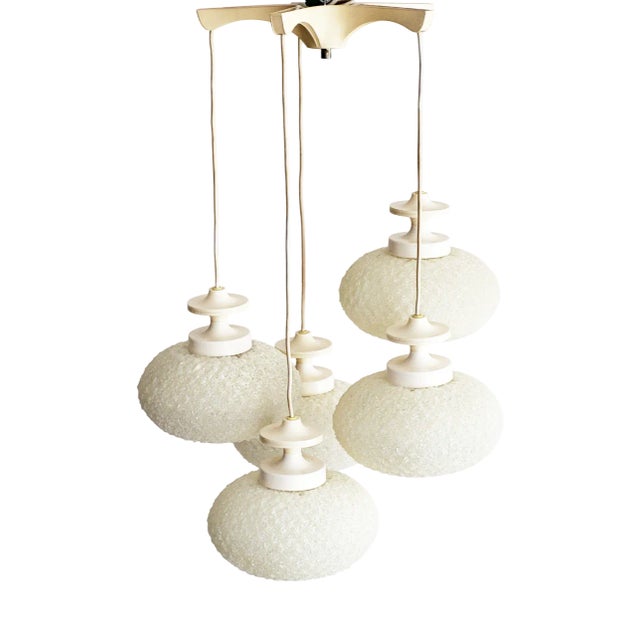 Space Age Cascade Pendant Lamp, 1960s For Sale