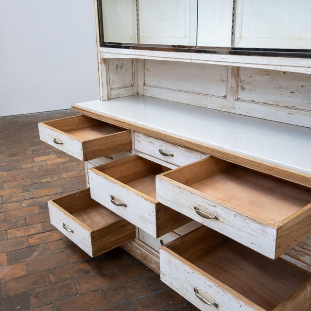 Antique Early 20th Century Pastry Shop Display Case, France For Sale - Image 10 of 13