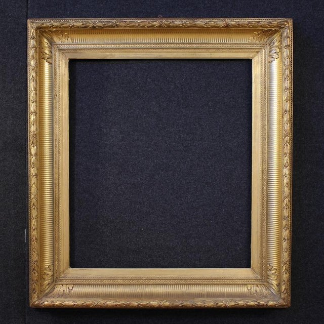 20th Century Louis XVI French Gilded Frame, 1920s For Sale - Image 13 of 13