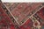 1970s Vintage Persian Handmade Wool 9x13 Red Area Rug For Sale - Image 11 of 11