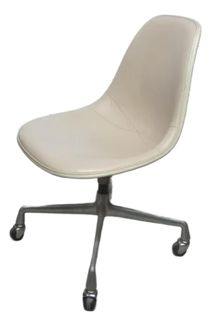 Vintage Herman Miller Swivel Desk Chair on a 4 Caster Base Mid Century