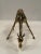 1980s Cast Brass Giraffe Sculpture For Sale - Image 5 of 12