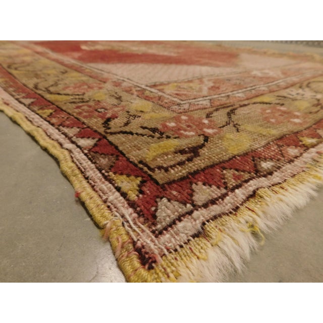 1930s Hand Knotted Turkish Area Rug For Sale - Image 4 of 13